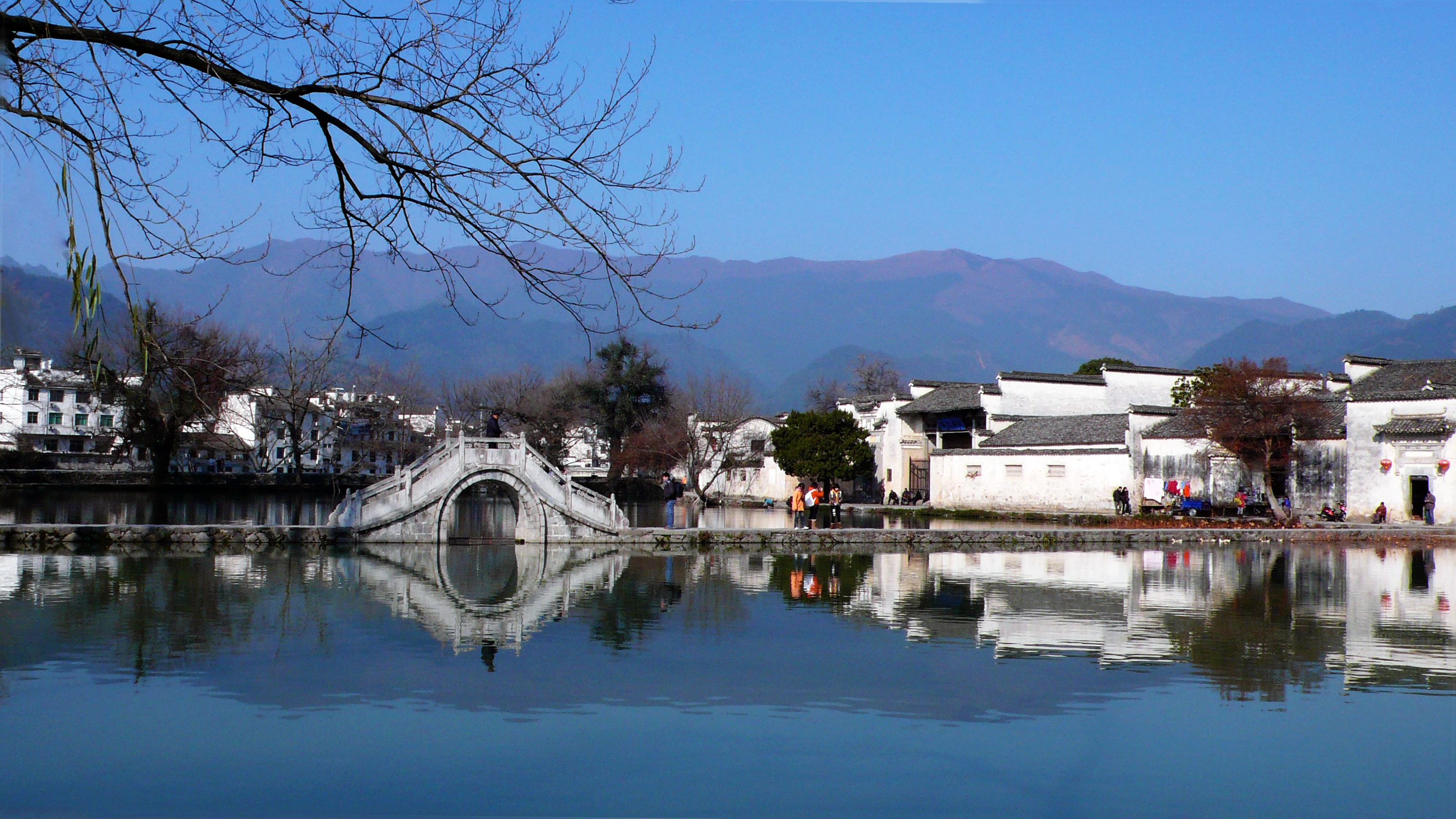 宏村,西递,黄山风景区,屯溪,歙县,黟县地理位置