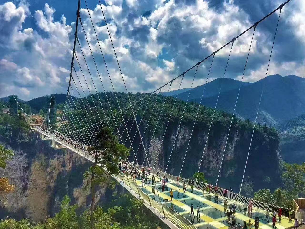 【湖南】gd7一品天门山-天门山玻璃栈道·大峡谷玻璃桥·芙蓉镇·凤凰