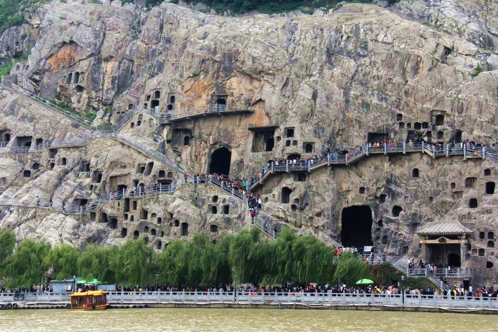 【河南】清明上河园,包公祠,黄河小浪底,龙门石窟,牡丹园,云台山4