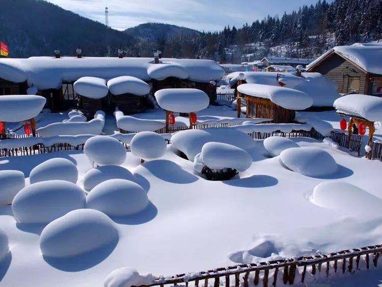 【d1线哈进长出】哈尔滨冰雪大世界,虎峰岭,雪乡