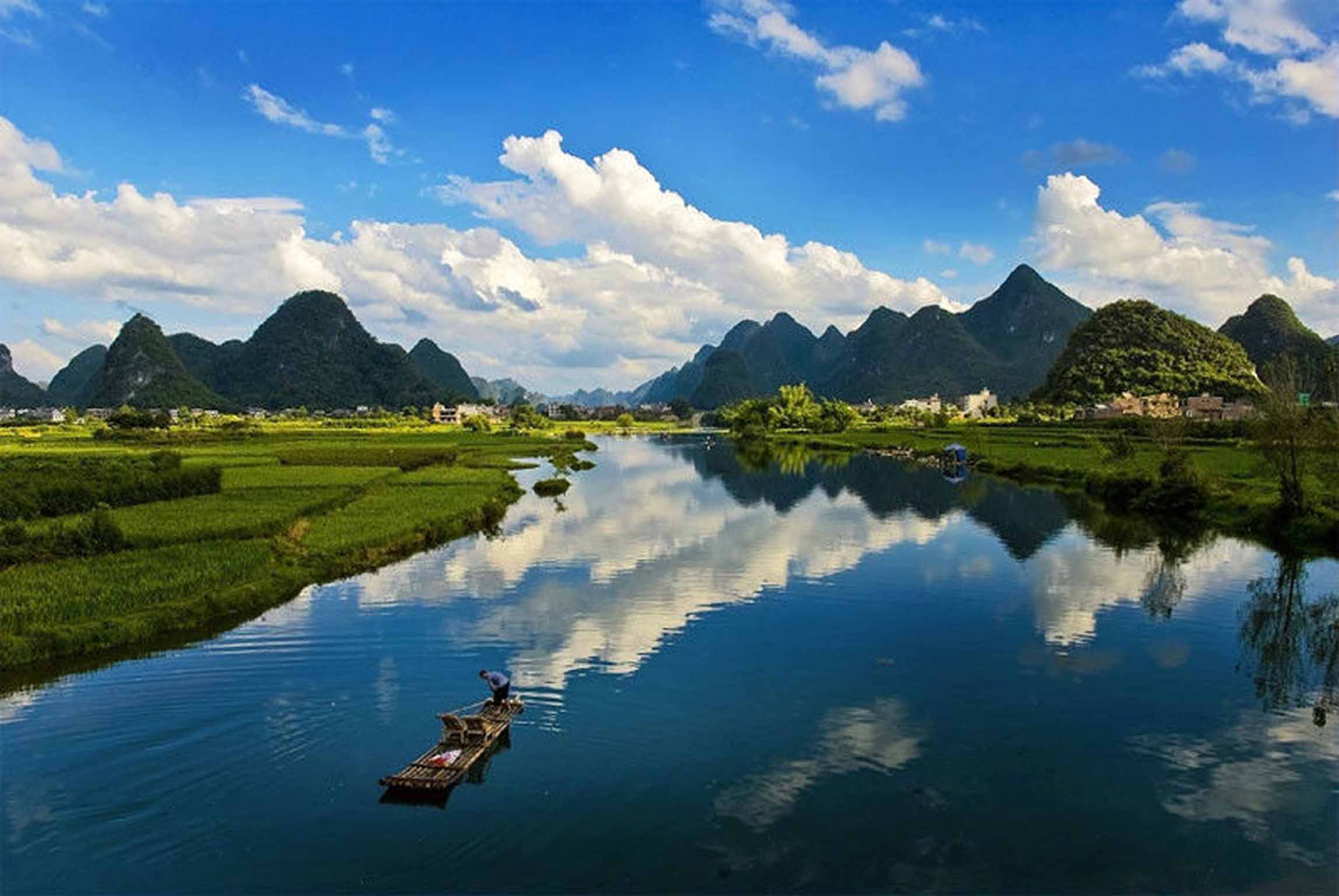 【约惠桂林】 桂林漓江风光,訾洲象鼻山,阳朔碧莲峰,浪漫西街动车3天