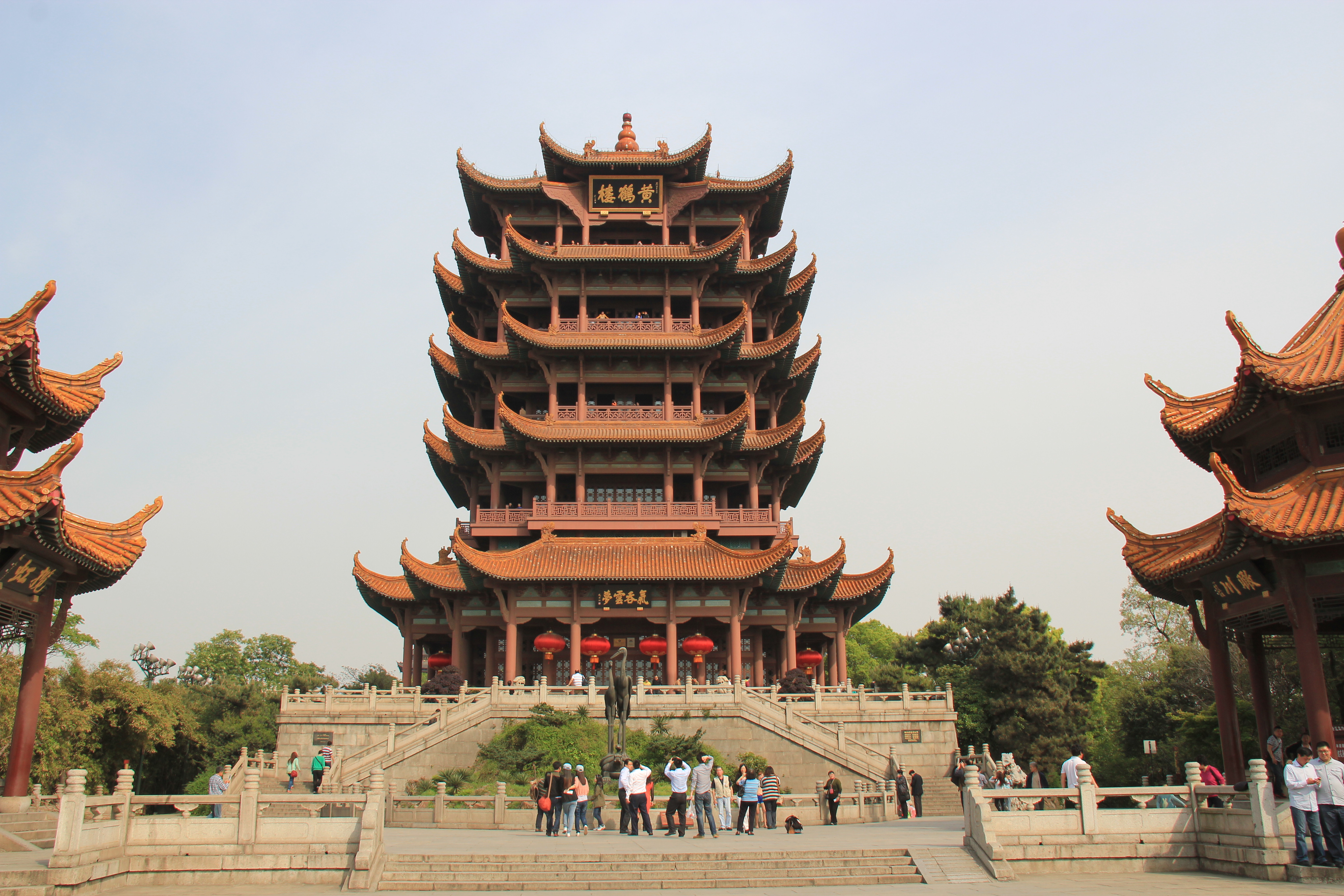 千古绝唱,被誉之为天下江山      的【黄鹤楼风景区】(国家5a级景