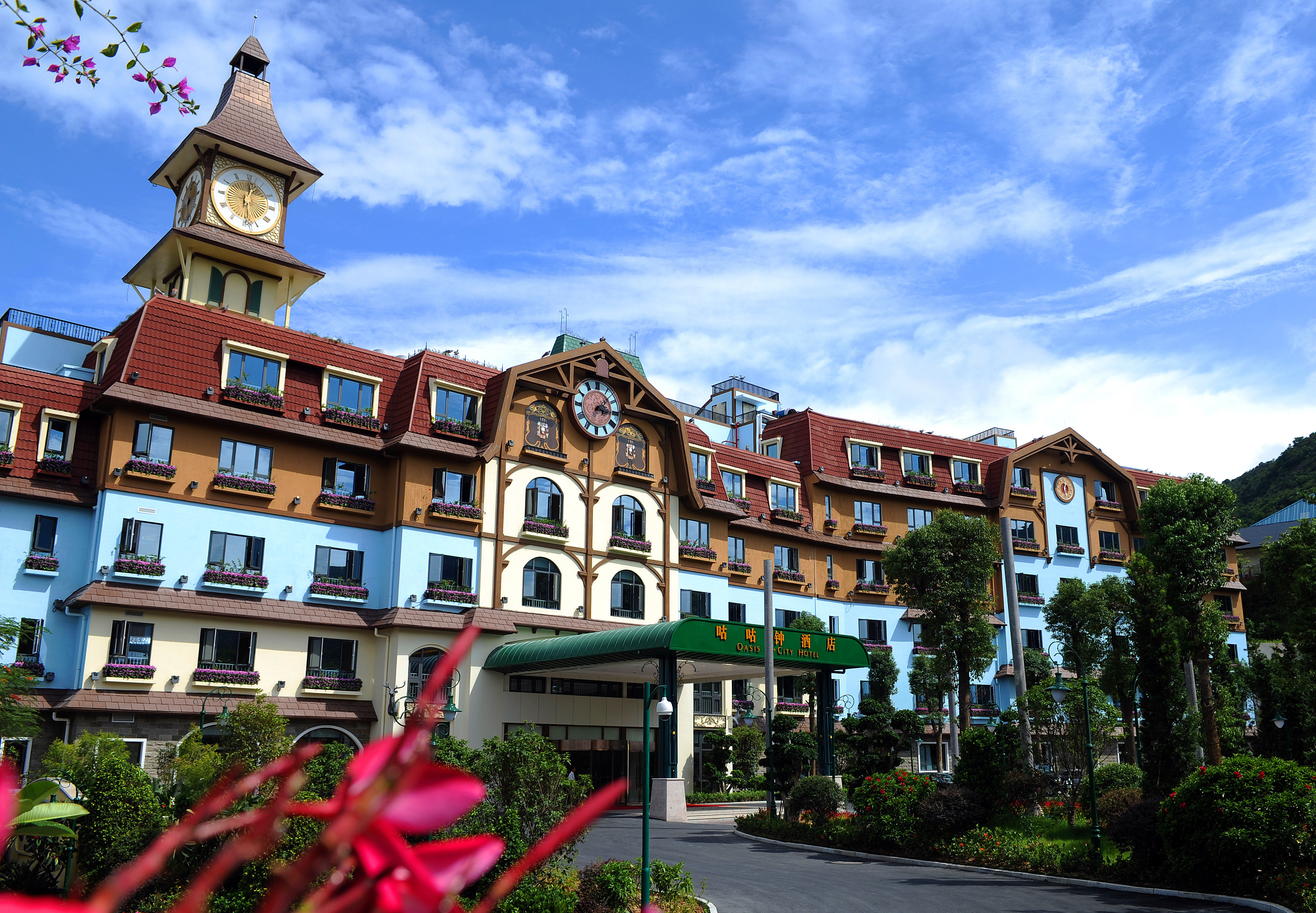 (国庆自组团)深圳东部华侨城大峡谷,五星金茂园大酒店,甘坑客家小镇